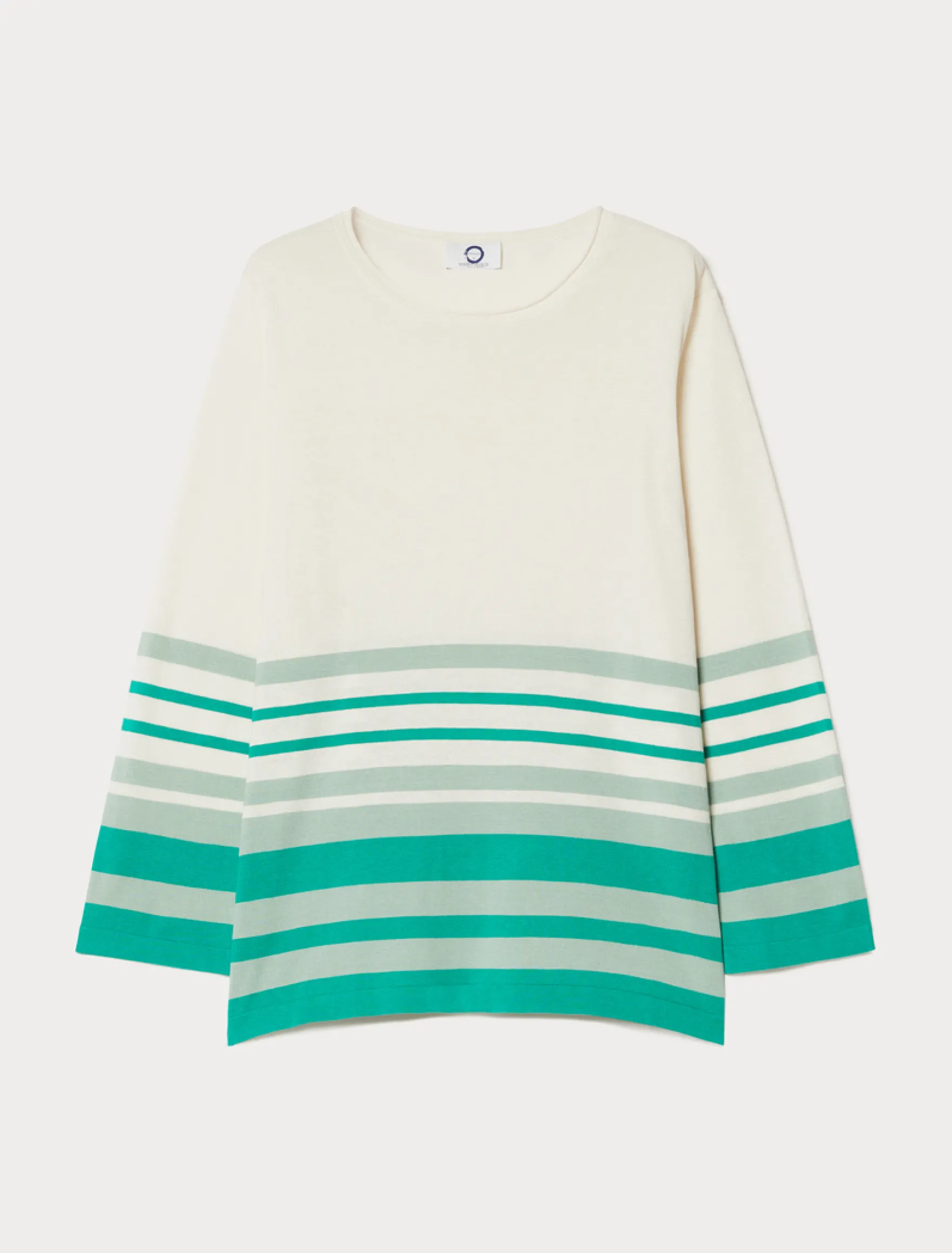 Maglia in seta e cotone - ECRU