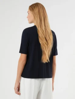 Maglia in viscosa - BLU NOTTE