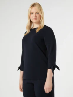 Maglia in viscosa - BLU NOTTE