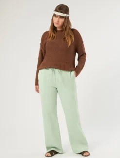 Maglia in viscosa lurex - CARAMELLO
