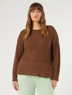 Maglia in viscosa lurex - CARAMELLO