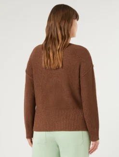 Maglia in viscosa lurex - CARAMELLO