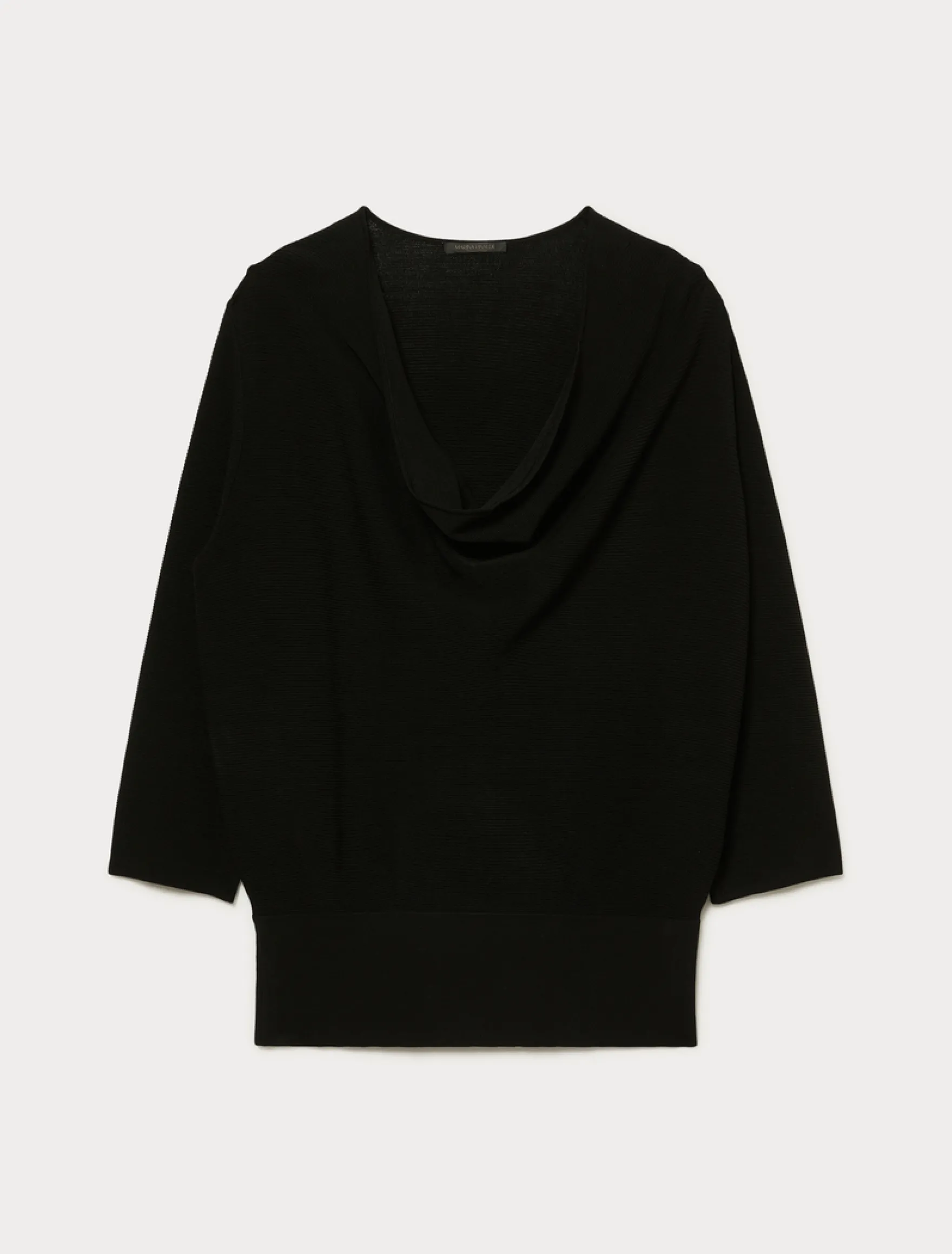 Maglia in viscosa - NERO