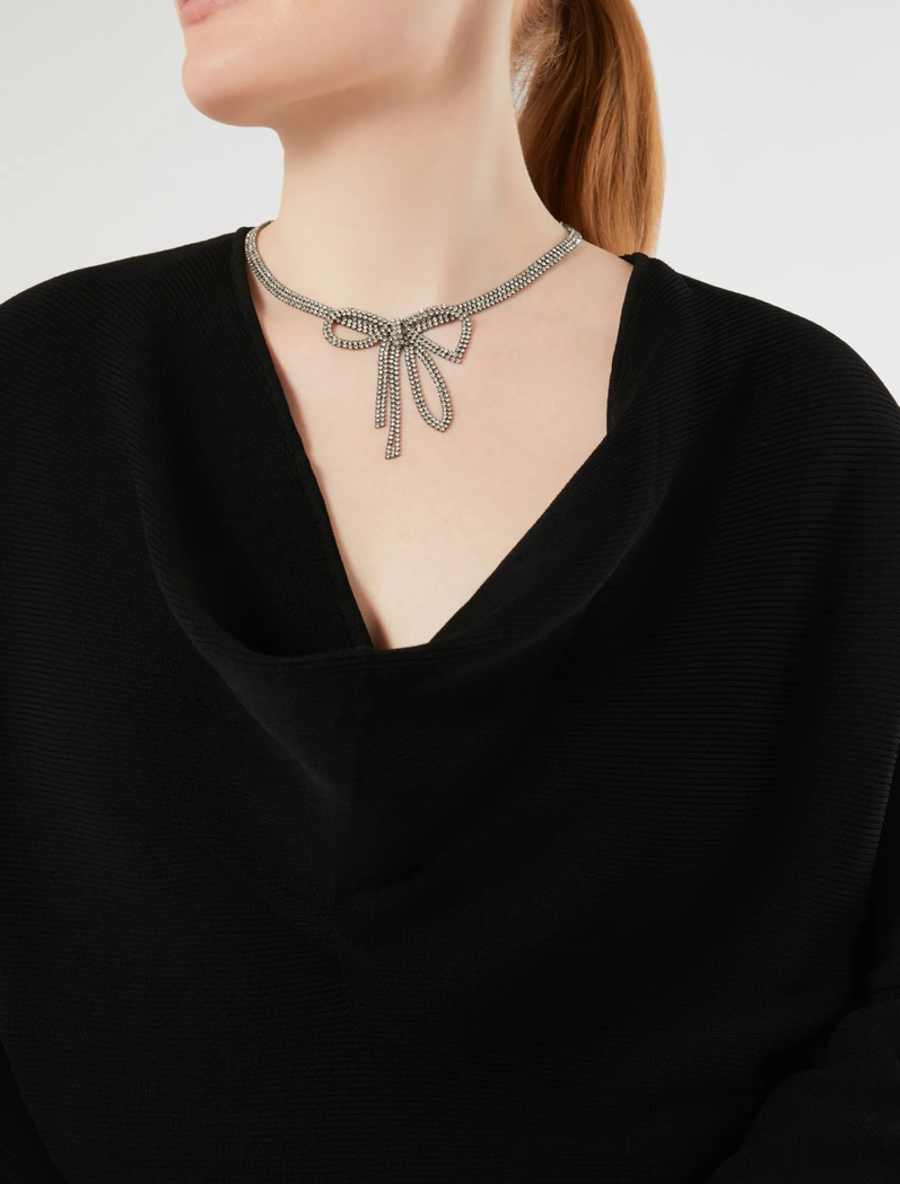 Maglia in viscosa - NERO