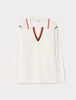 Maglia in viscosa stretch - BIANCO