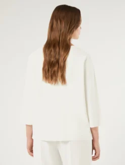 Maglia in viscosa stretch - BIANCO