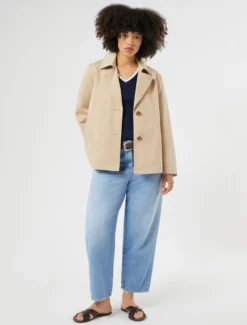 Maglia in viscosa stretch - BLU NOTTE