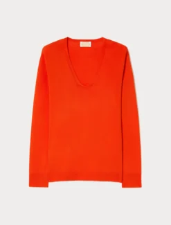 Maglia in viscosa stretch - ROSSO