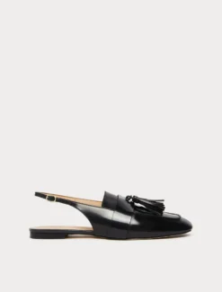 Mocassini sling back in pelle - BLUETTE