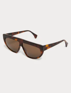 Occhiali da sole in acetato - CAMMELLO