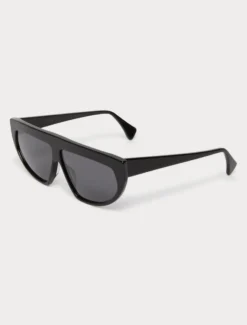 Occhiali da sole in acetato - NERO