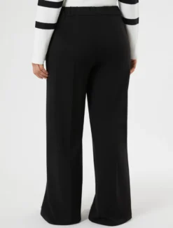 Pantaloni ampi in jersey - NERO