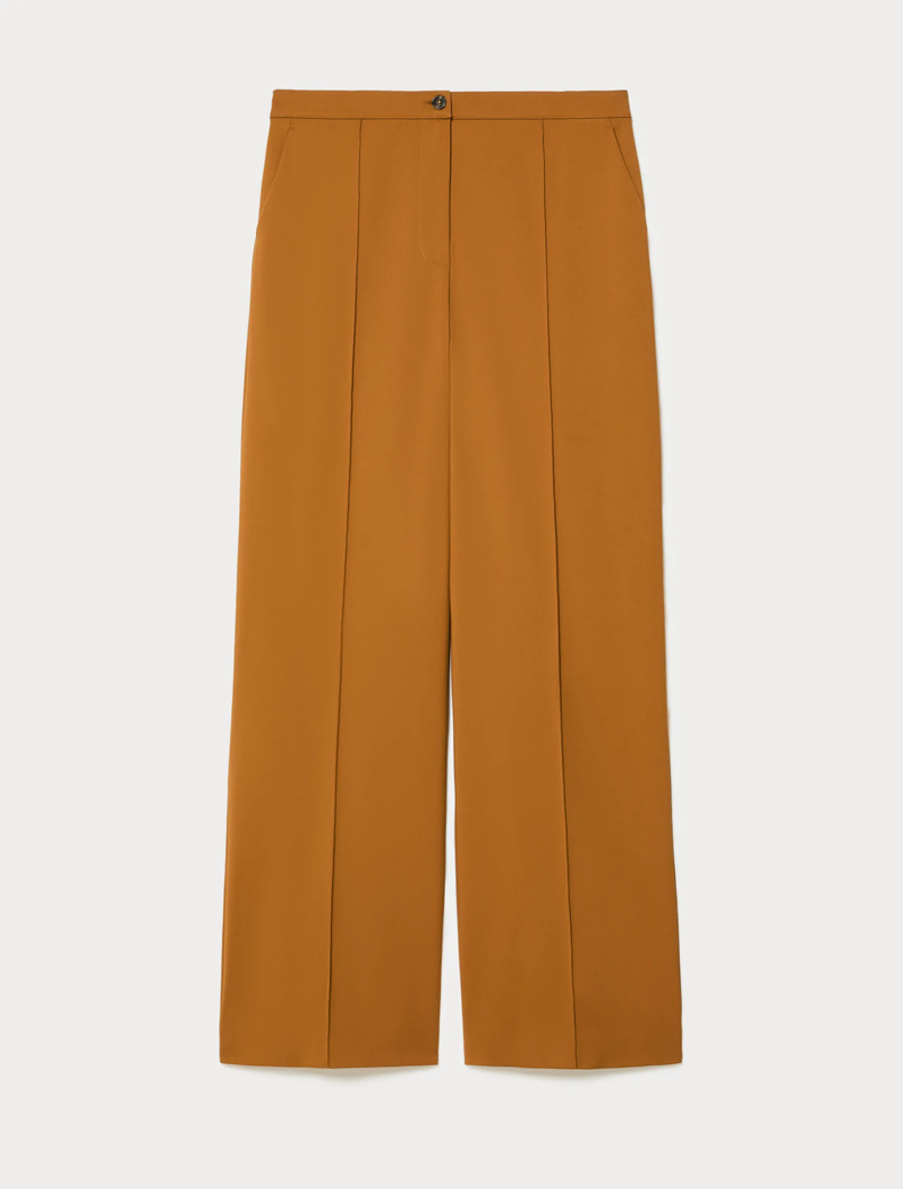 Pantaloni dritti in tela di cotone - SIENA