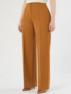 Pantaloni dritti in tela di cotone - SIENA