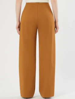 Pantaloni dritti in tela di cotone - SIENA