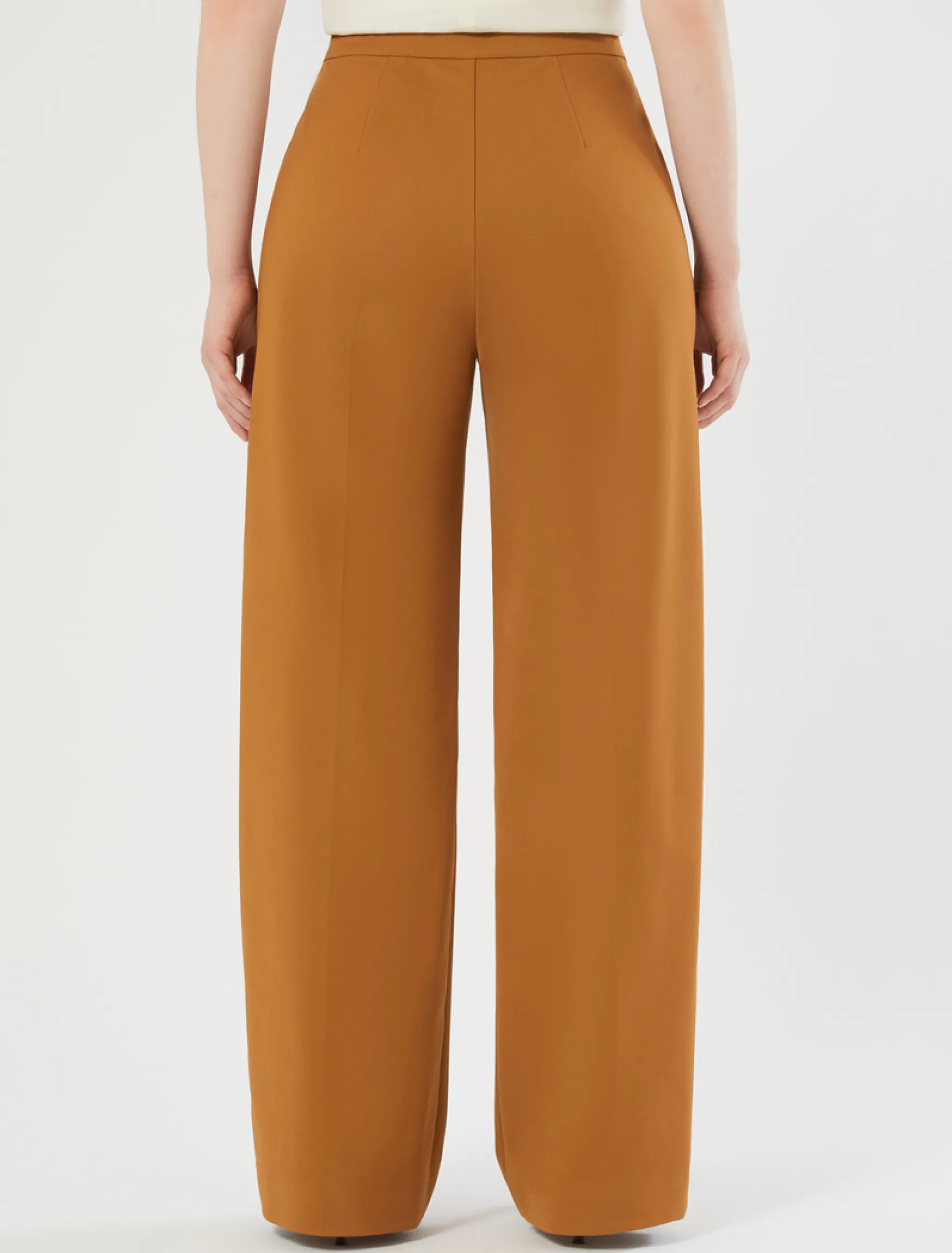 Pantaloni dritti in tela di cotone - SIENA