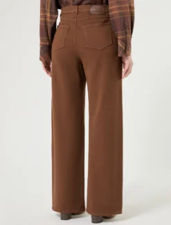 Pantaloni in bull stretch - BISCOTTO
