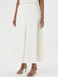 Pantaloni in cady - BIANCO AVORIO