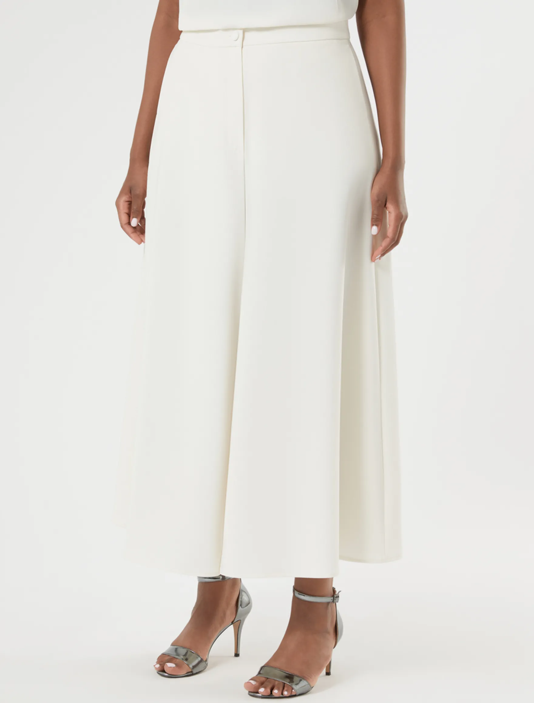 Pantaloni in cady - BIANCO AVORIO