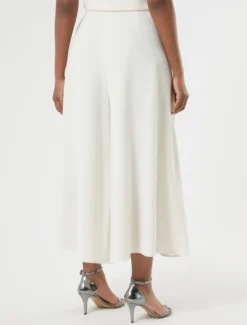 Pantaloni in cady - BIANCO AVORIO