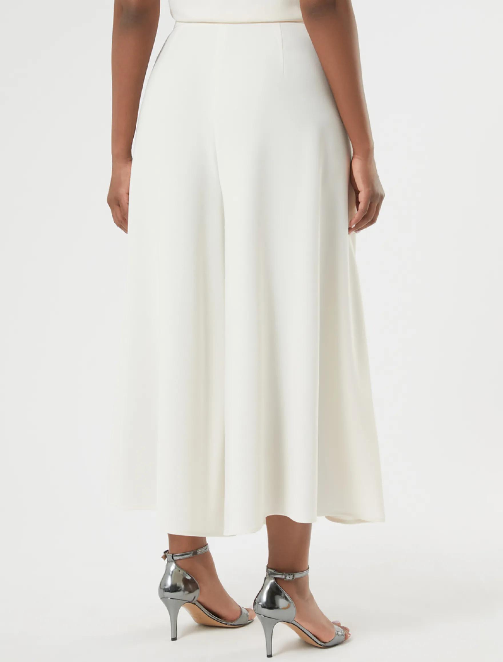 Pantaloni in cady - BIANCO AVORIO