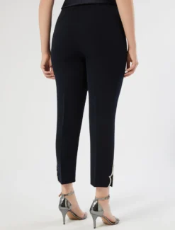Pantaloni in cady - BLU NOTTE