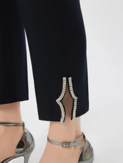 Pantaloni in cady - BLU NOTTE