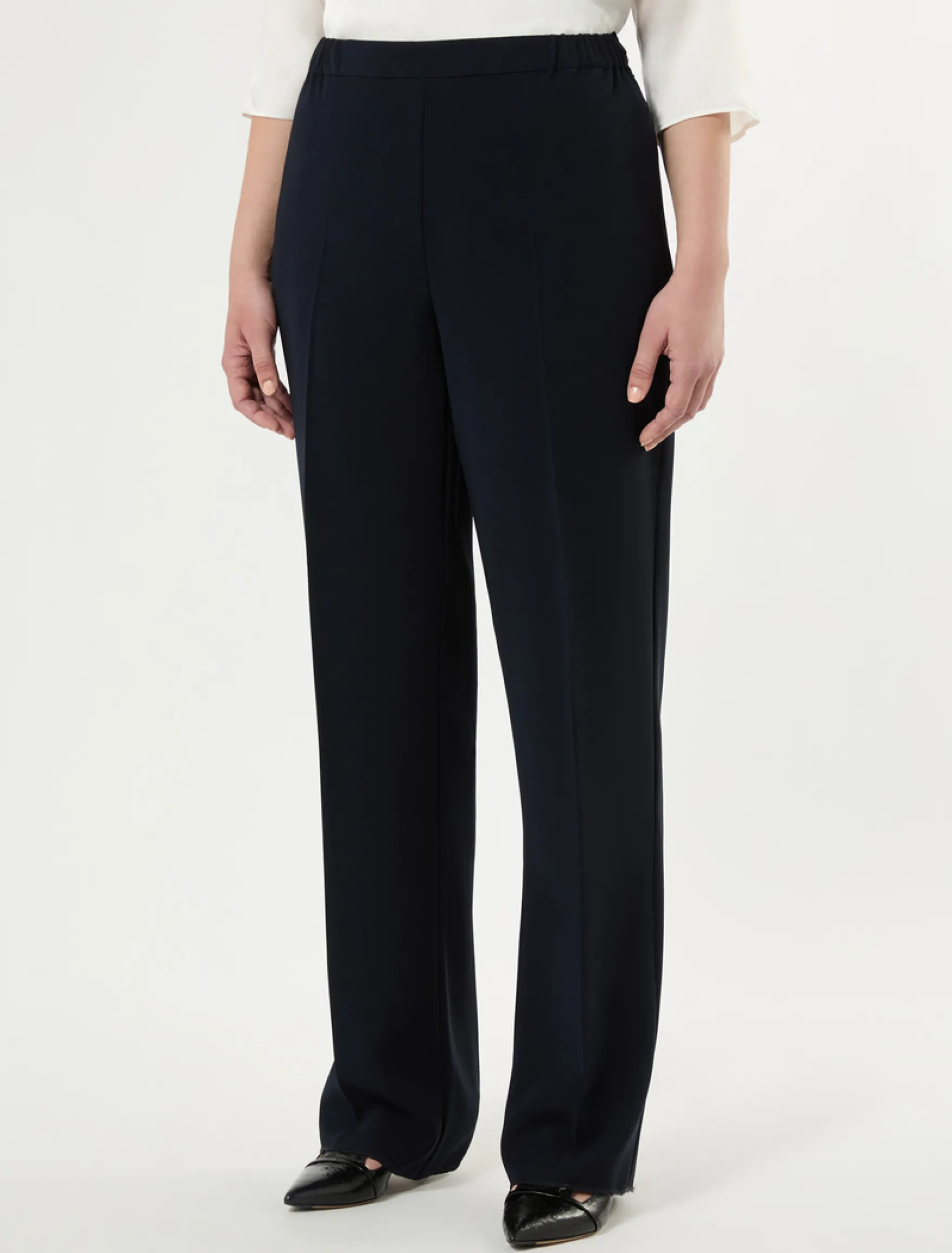 Pantaloni in cady - BLU NOTTE