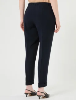 Pantaloni in cady - BLU NOTTE