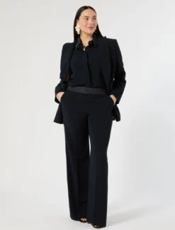 Pantaloni in cady - BLU NOTTE
