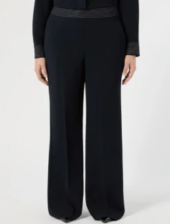 Pantaloni in cady - BLU NOTTE