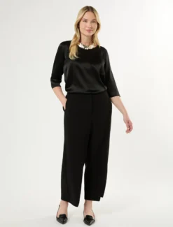 Pantaloni in cady - NERO
