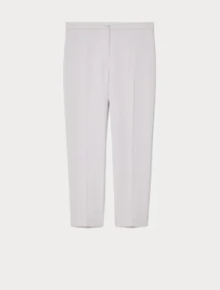 Pantaloni in cady triacetato - LAVANDA