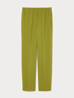 Pantaloni in cady - VERDE OLIVA