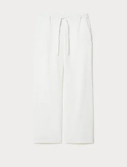 Pantaloni in felpa jersey - BIANCO