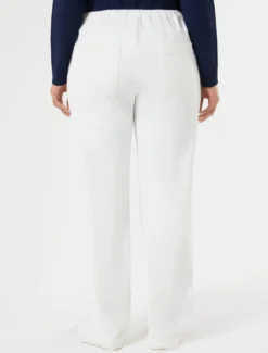 Pantaloni in felpa jersey - BIANCO