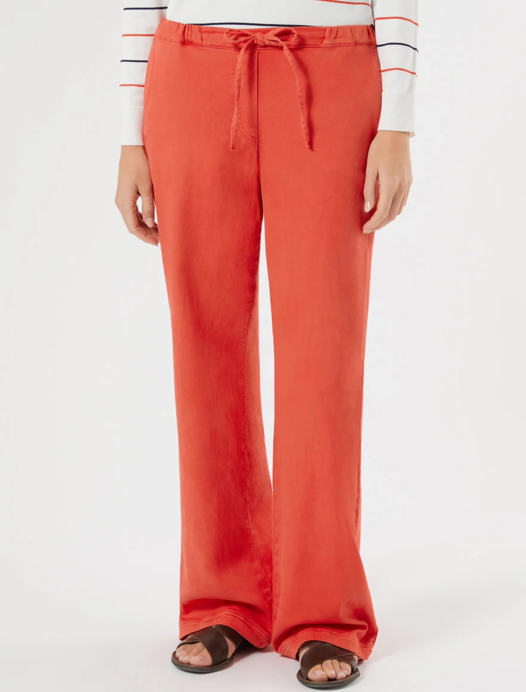 Pantaloni in felpa jersey - ROSSO