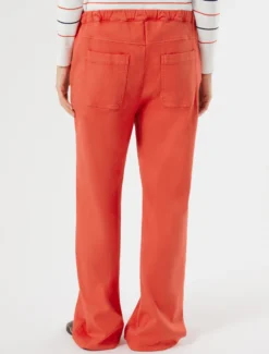 Pantaloni in felpa jersey - ROSSO