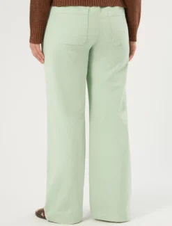 Pantaloni in felpa jersey - VERDE SALVIA