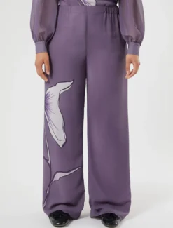 Pantaloni in georgette - MALVA