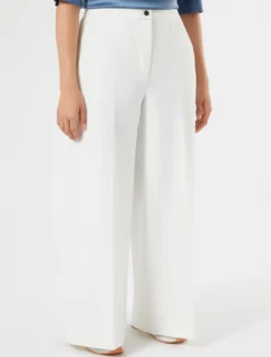 Pantaloni in jersey - AVORIO