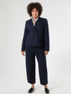 Pantaloni in jersey - BLU NOTTE