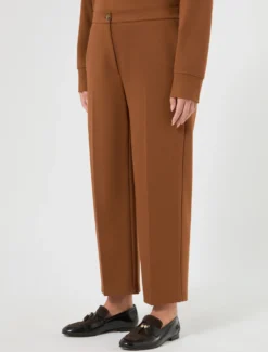 Pantaloni in jersey - CUOIO