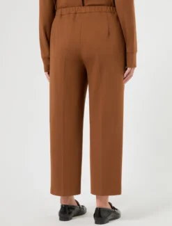 Pantaloni in jersey - CUOIO