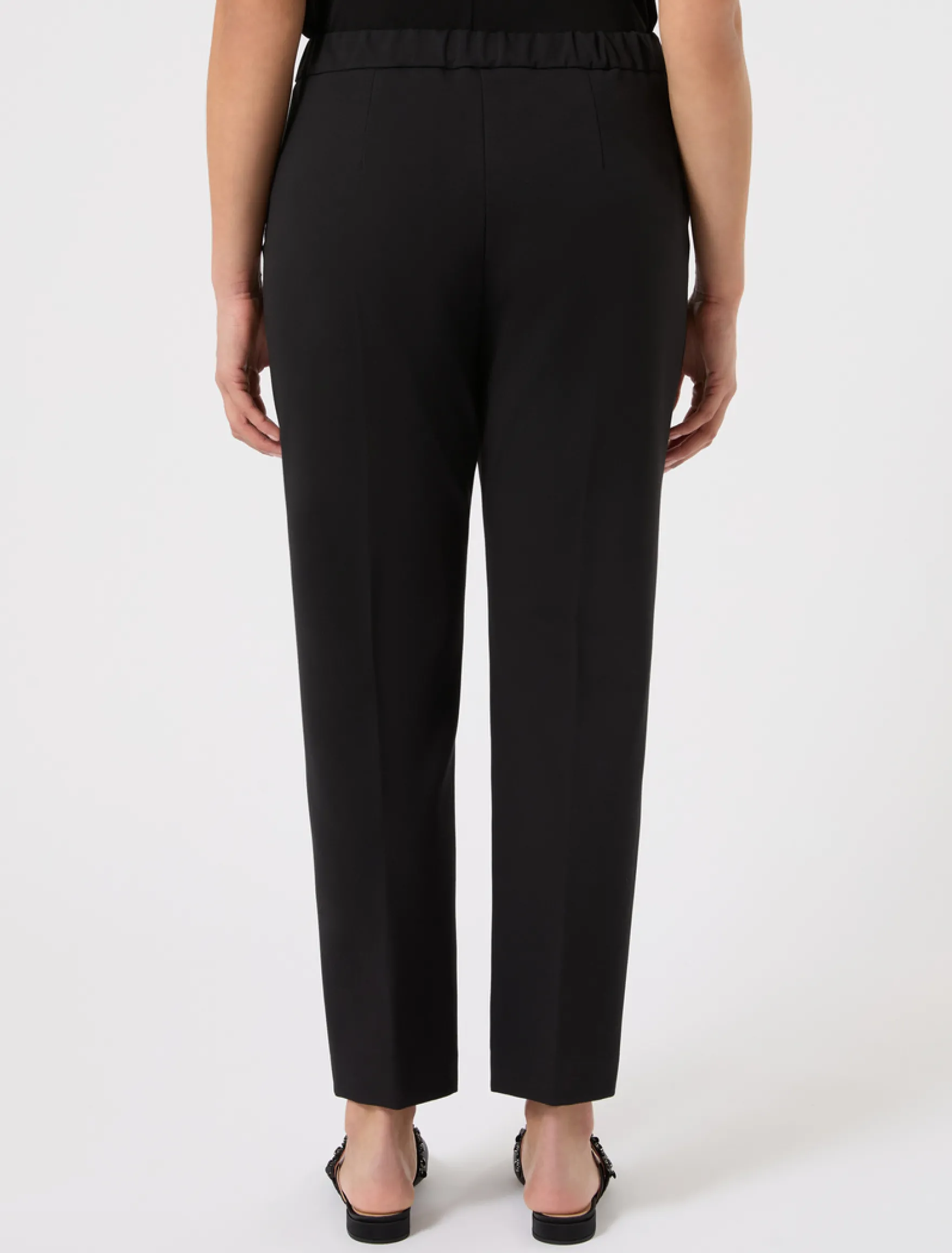 Pantaloni in jersey - NERO