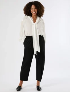 Pantaloni in jersey - NERO
