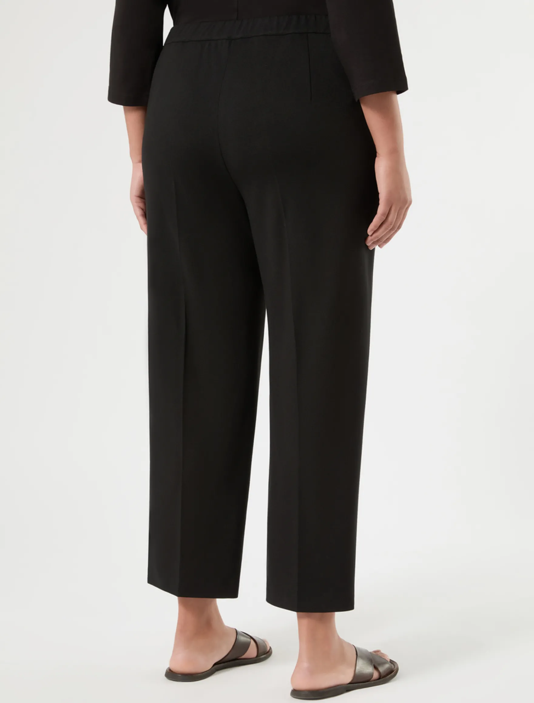 Pantaloni in jersey - NERO