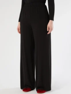 Pantaloni in jersey - NERO