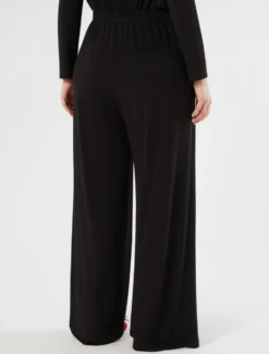 Pantaloni in jersey - NERO