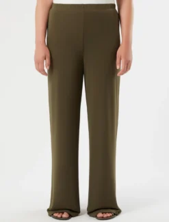 Pantaloni in jersey - VERDE KAKI